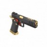 ABZAV|GBB HX2002 Black/Gold/Red full slide