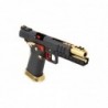 ABZAV|GBB HX2002 Black/Gold/Red full slide