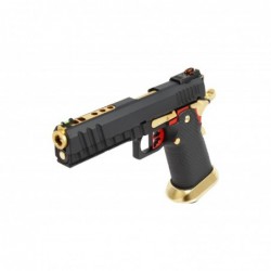 ABZAV|GBB HX2002 Black/Gold/Red full slide