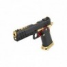 ABZAV|GBB HX2002 Black/Gold/Red full slide
