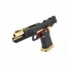 ABZAV|GBB HX2002 Black/Gold/Red full slide