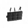 ABZAV|5.56 Triple Direct Action Mag Pouch Black Invader Gear