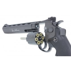 ABZAV|Dan Wesson 8'' Revolver - Black ASG