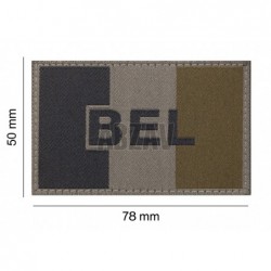 ABZAV|Belgium Flag Patch Clawgear