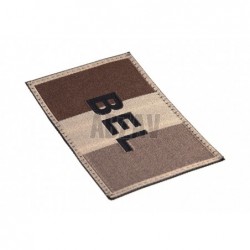 ABZAV|Belgium Flag Patch Desert Clawgear