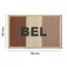ABZAV|Belgium Flag Patch Desert Clawgear