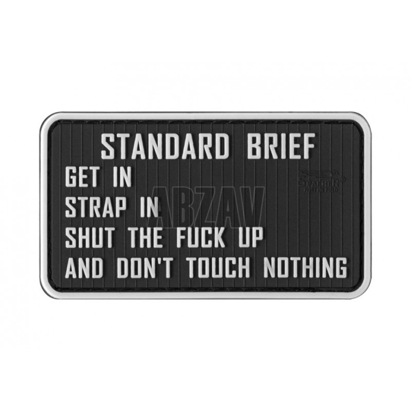 ABZAV|Standardbriefing Rubber Patch Color JTG