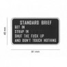 ABZAV|Standardbriefing Rubber Patch Color JTG