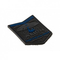 ABZAV|Alien Invasion Tactical Unit Rubber Patch Blue JTG