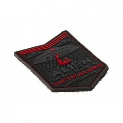 ABZAV|Alien Invasion Tactical Unit Rubber Patch Red JTG