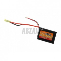 ABZAV|Lipo 7.4V 1500mAh 20C PEQ Type VB Power