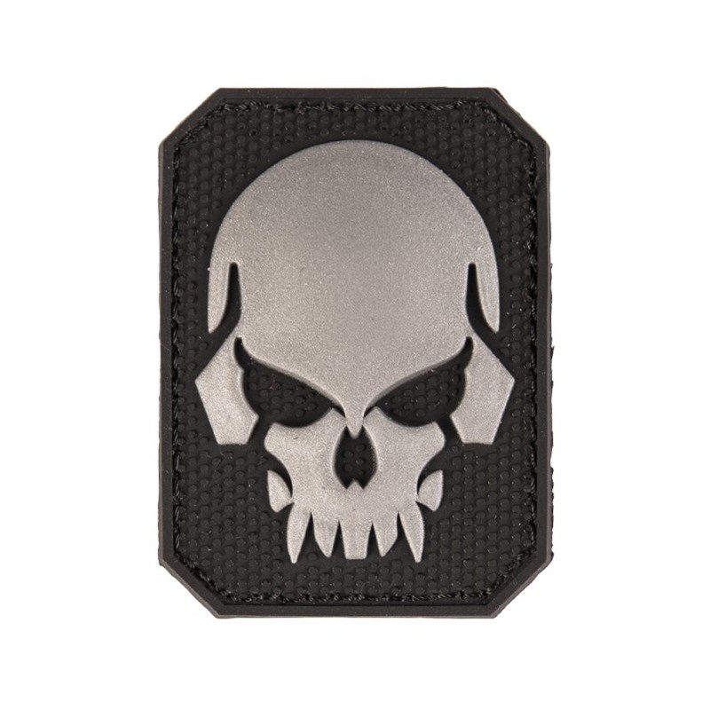 ABZAV|Patch Tête de mort Noir