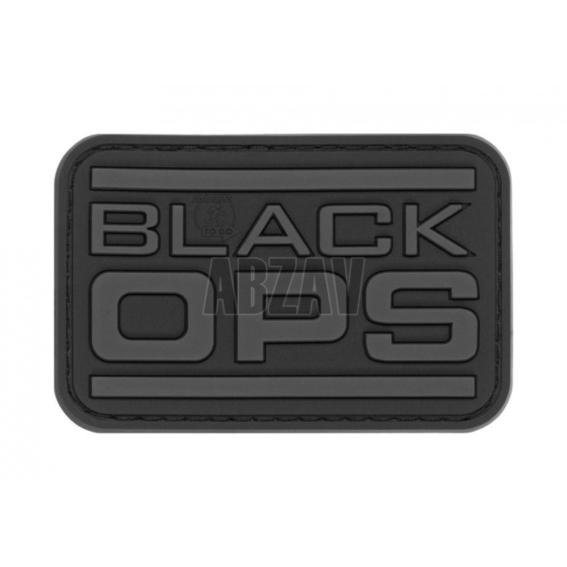 ABZAV|Black OPS Rubber Patch Blackops JTG
