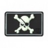 ABZAV|Pirate Skull Rubber Patch Glow in the Dark JTG