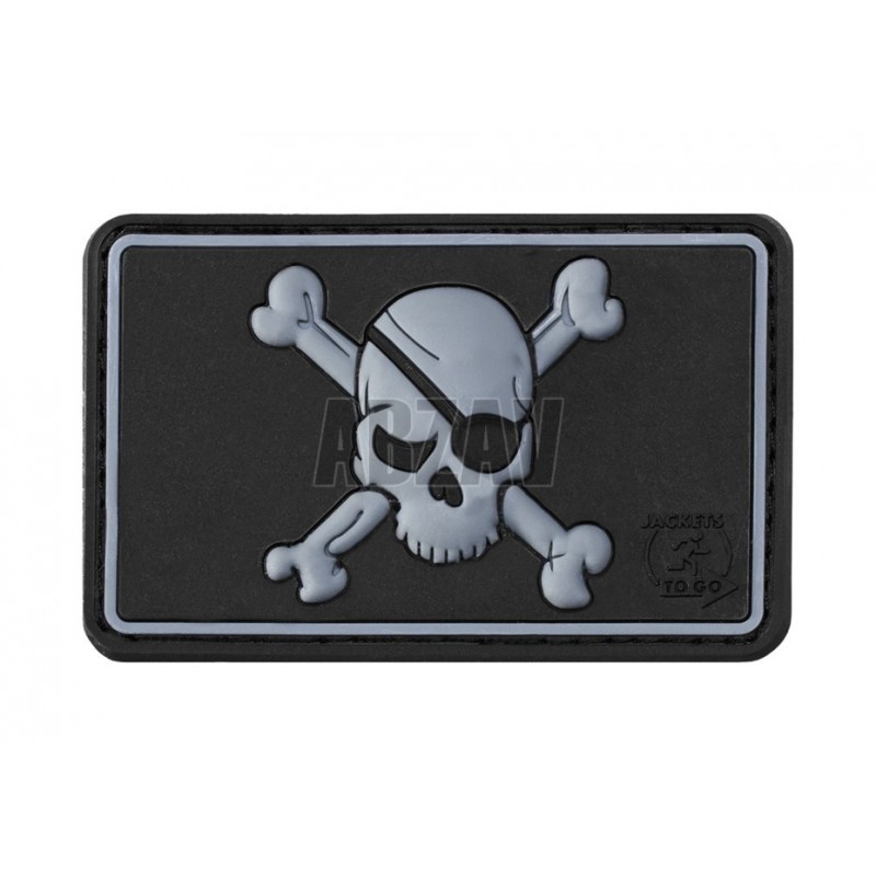 ABZAV|Pirate Skull Rubber Patch SWAT JTG