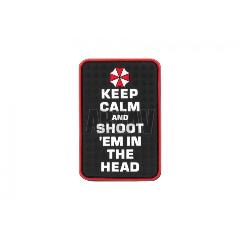 ABZAV|Keep Calm and Shoot Rubber Patch Color JTG