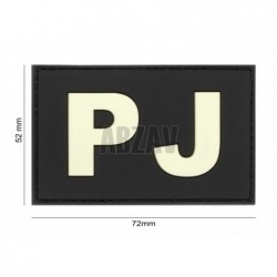 ABZAV|PJ Rubber Patch Glow in the Dark JTG