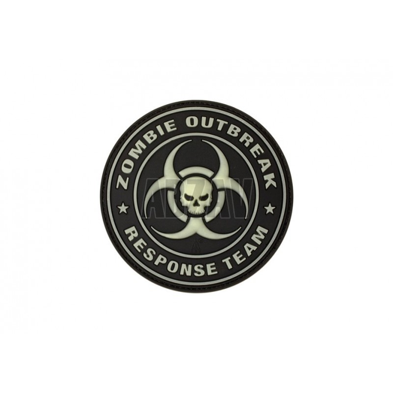 ABZAV|Zombie Outbreak Rubber Patch Glow in the Dark JTG