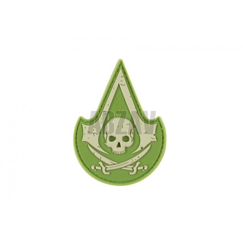 ABZAV|Assassin Skull Rubber Patch Multicam JTG