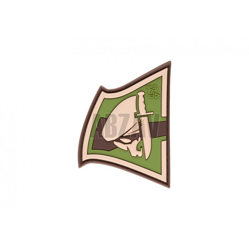 ABZAV|Rebel Skull Rubber Patch Multicam JTG