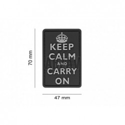 ABZAV|Keep Calm Rubber Patch SWAT JTG