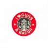 ABZAV|Guns and Bacon Rubber Patch Color JTG