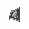 ABZAV|Rebel Skull Rubber Patch Glow in the Dark JTG