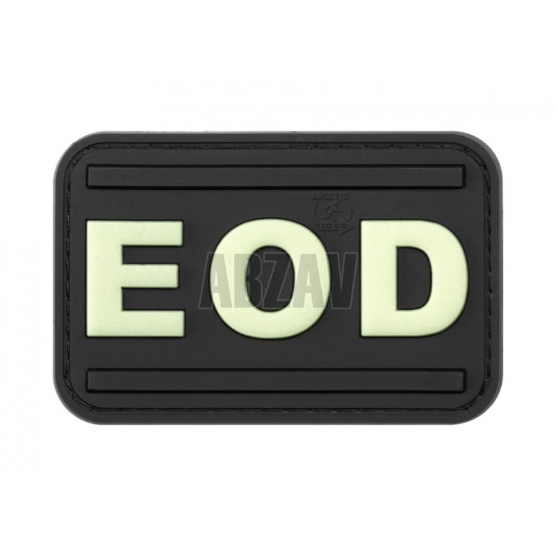 ABZAV|EOD Rubber Patch Glow in the Dark JTG