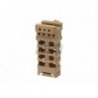 ABZAV|QD Ultralight Vertical Grip A Model Dark Earth Metal