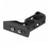 ABZAV|CNC Keymod Long Angled Grip  Black Metal