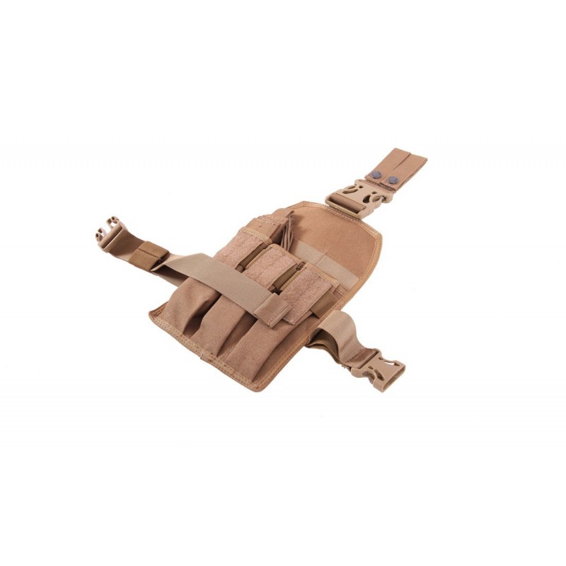 ABZAV|Triple Leg Magazine Pouche MP7 TAN Emerson