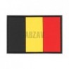 ABZAV|Belgium Flag Rubber Patch  Color JTG