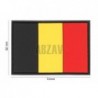 ABZAV|Belgium Flag Rubber Patch  Color JTG