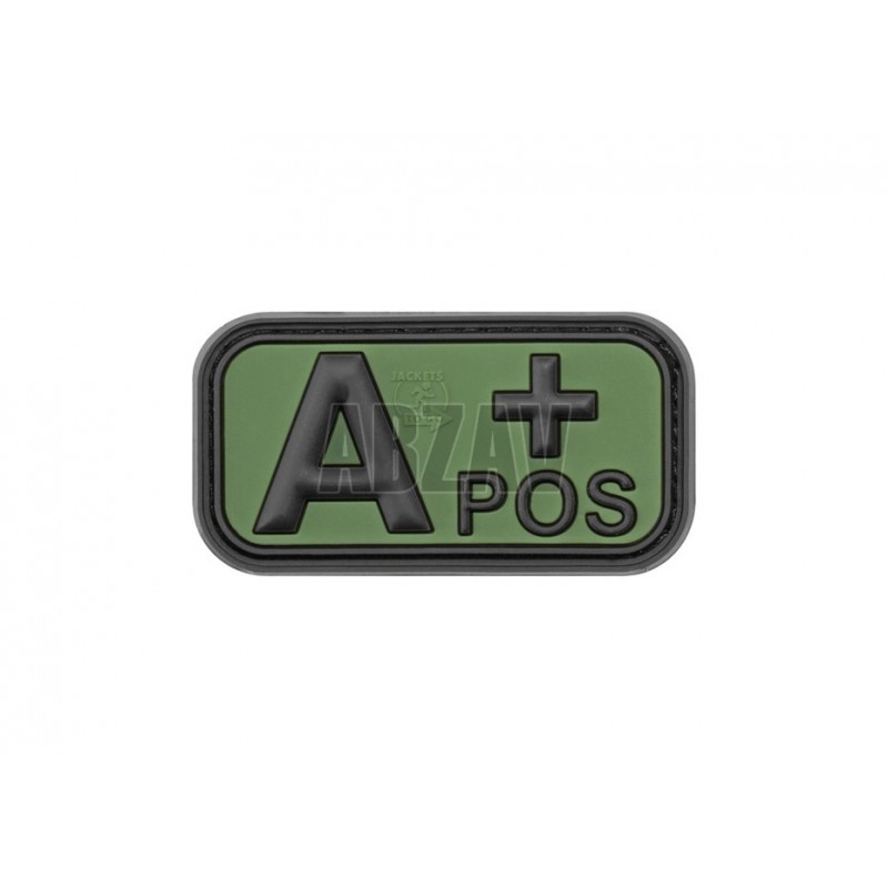 ABZAV|Bloodtype Rubber Patch A Pos Forest JTG
