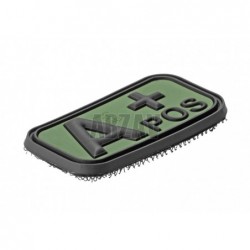 ABZAV|Bloodtype Rubber Patch A Pos Forest JTG