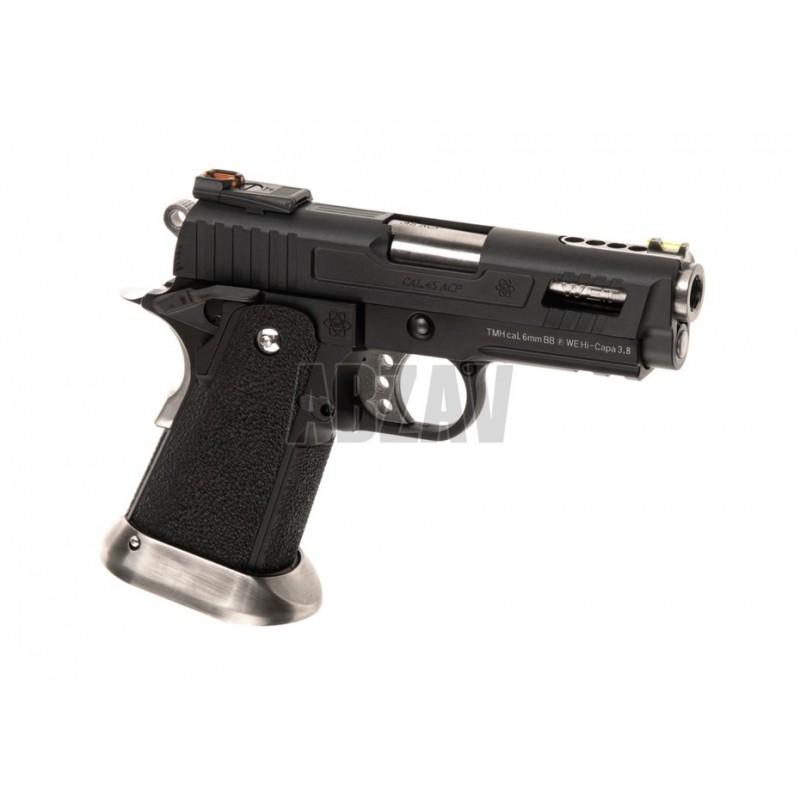 ABZAV|Hi-Capa 3.8 Force Full Metal GBB Black WE