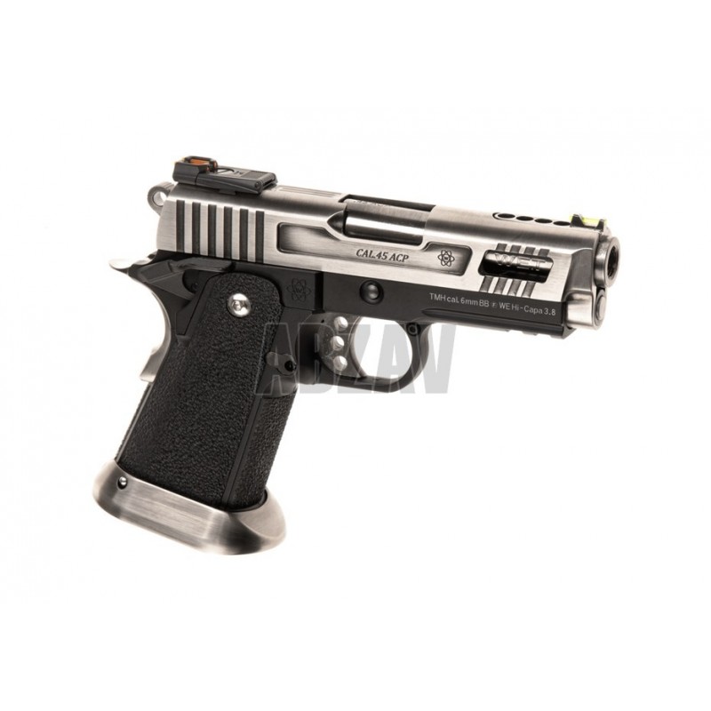 ABZAV|Hi-Capa 3.8 Force Full Metal GBB Silver WE