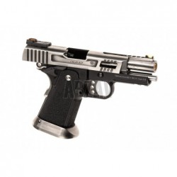 ABZAV|Hi-Capa 3.8 Force Full Metal GBB Silver WE