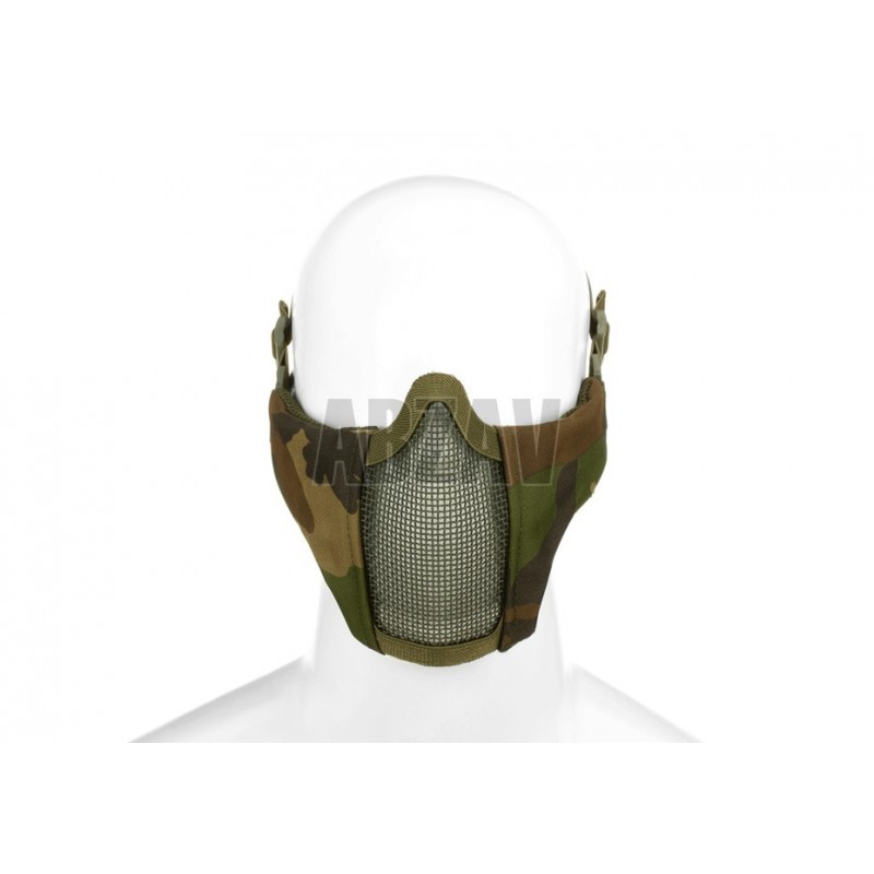 ABZAV|Mk.II Steel Half Face Mask Woodland Invader Gear