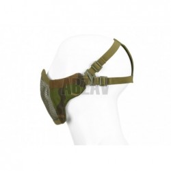ABZAV|Mk.II Steel Half Face Mask Woodland Invader Gear