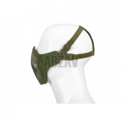 ABZAV|Mk.II Steel Half Face Mask OD Invader Gear