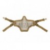 ABZAV|Steel Half Face Mask FAST Version Tan Invader Gear