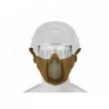 ABZAV|Mk.II Steel Half Face Mask FAST Version Tan Invader Gear