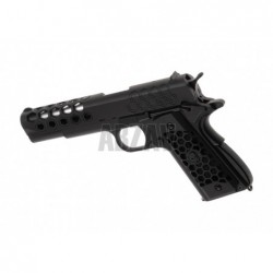 ABZAV|M1911 Hex Cut Full Metal GBB Black WE