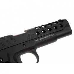 ABZAV|M1911 Hex Cut Full Metal GBB Black WE