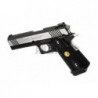 ABZAV|Hi-Capa 4.3 OPS Full Metal GBB Silver WE