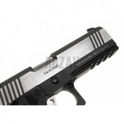 ABZAV|Hi-Capa 4.3 OPS Full Metal GBB Silver WE