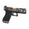 ABZAV|G-Force 17 SV Gold Barrel Metal Version GBB Black WE