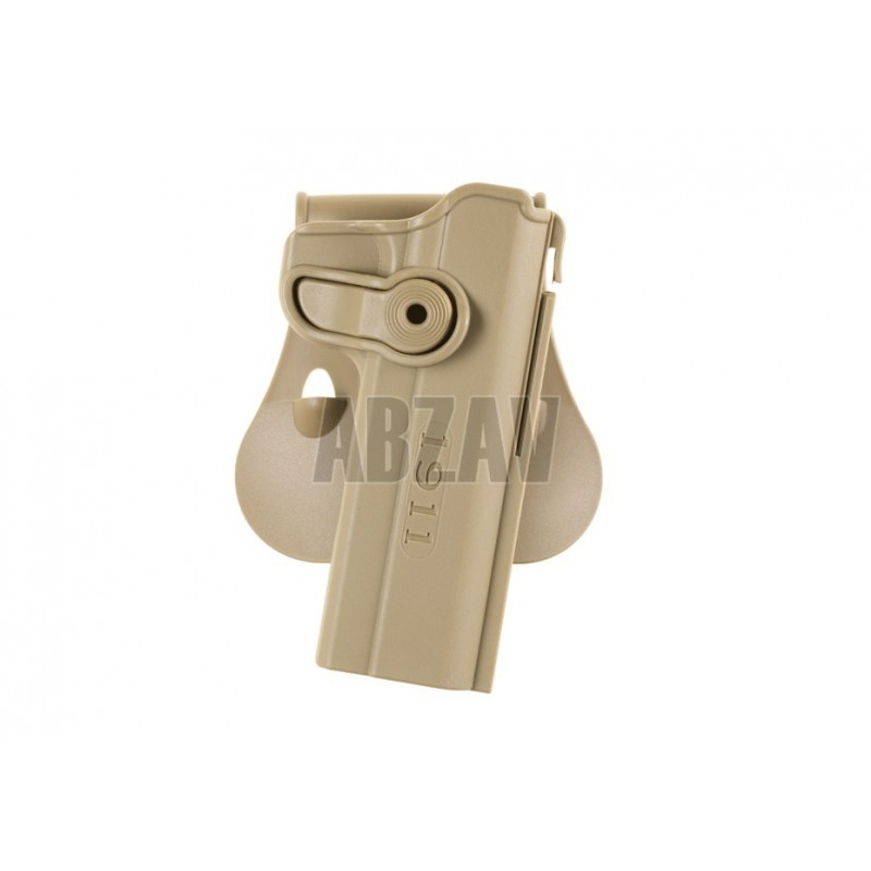 ABZAV|Roto Paddle Holster for M1911 Tan IMI Defense