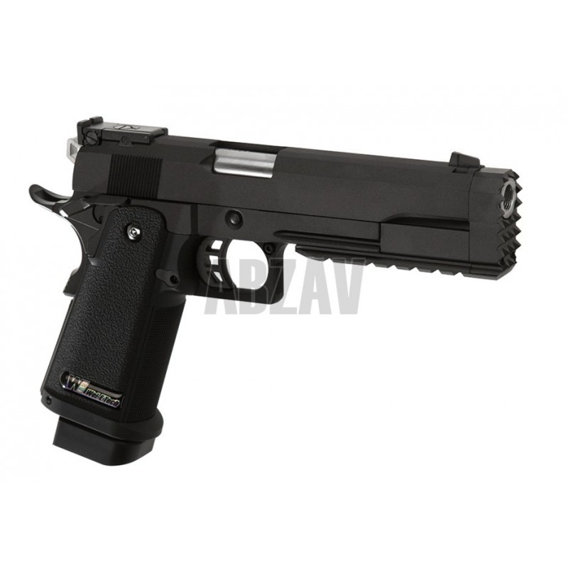 ABZAV|Hi-Capa 5.2 R Full Metal GBB Black WE